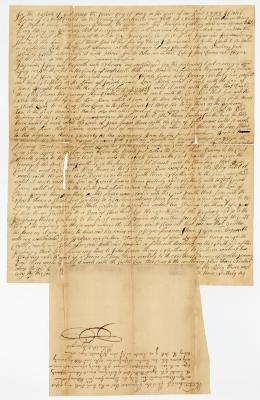 Probated will of Caleb Green, 1786
