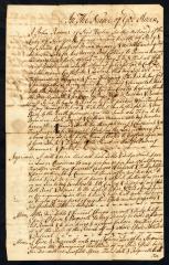Probated will of John Roomer, 1787