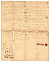 Probated will of Richard Lawrence, 1784