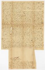 Probated will of Caleb Green, 1786