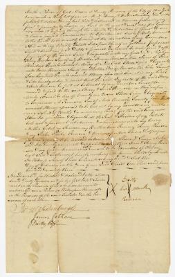 Probated will of Dority Remsen, 1787
