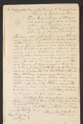People v. Elisha Adams and Ezekiel Jewett