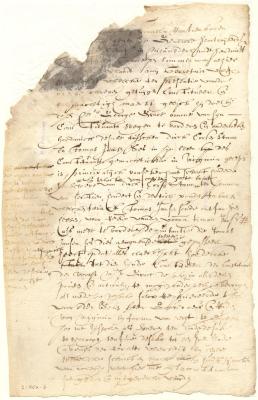 Power of attorney from Tymen Jansen to George Grace to inquire whether any tobacco due to Dirck Corssen Stam was received in Virginia by the late Thomas Jansen Ses, agent of Tymen Jansen