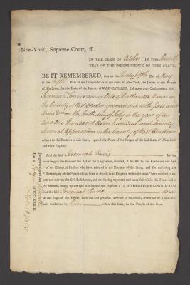 Judgment against Jeremiah Travis as an enemy of the state