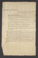 Judgment against Uriah Townsend as an enemy of the state