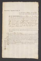 Judgment against Moses Terwilleger as an enemy of the state