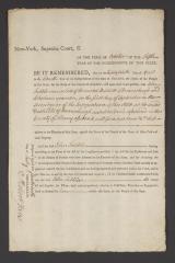 Judgment against John Tubble as an enemy of the state