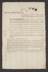 Judgment against Walter Trumbull as an enemy of the state