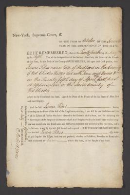 Judgment against Isaac Titus as an enemy of the state