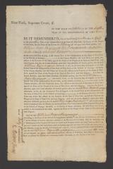 Judgment against William Rogers as an enemy of the state