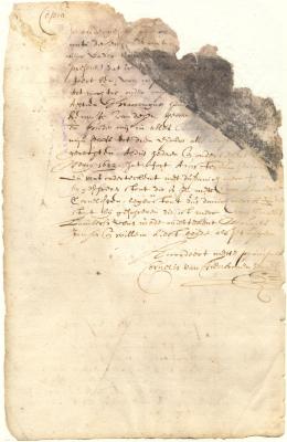 Discharge of Lambert Cornelissen Cool for his portion of his mother's estate