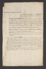 Judgment against Evert D'Witt as an enemy of the state