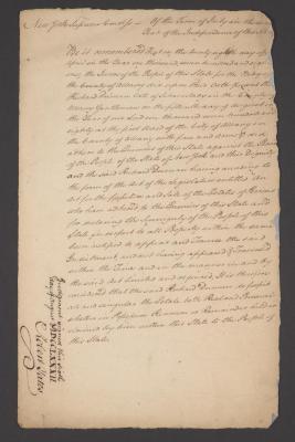 Judgment against Richard Duncan as an enemy of the state