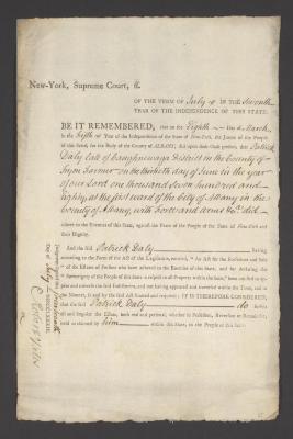 Judgment against Patrick Daly as an enemy of the state