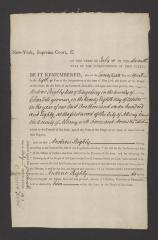 Judgment against Andrew Righly as an enemy of the state