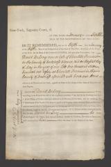 Judgment against David DeLong as an enemy of the state
