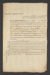 Judgment against Gabriel Devenport as an enemy of the state