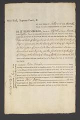 Judgment against Peter Davis as an enemy of the state