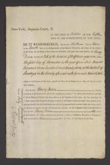 Judgment against Henry Denn as an enemy of the state
