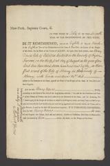 Judgment against Henry Davis as an enemy of the state