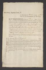 Judgment against James Dingwell as an enemy of the state