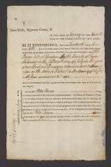Judgment against Peter Doran as an enemy of the state