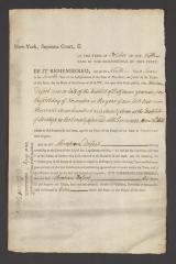 Judgment against Abraham Defoot as an enemy of the state
