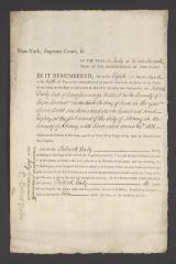 Judgment against Patrick Daly as an enemy of the state