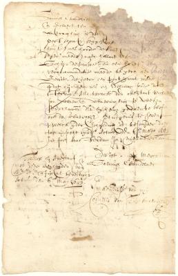 Deposition of Samuel Chandler as to what he heard Hendrick Jansen, the tailor, say about Director Kieft