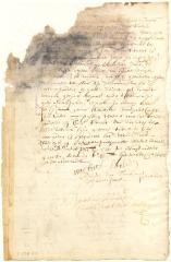 Power of attorney from Michael Kaiser to the wife of Jacob Jacobsen Roy to receive money due him by the West India Company