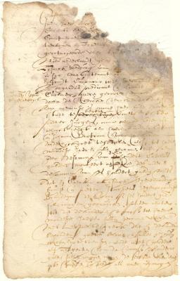 Marriage contract of Catryna Leysinck, widow of Jan Bartram, and Pieter Jurgens providing for the support of the children of Catryna Leysinck by her first husband