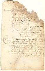 Agreement of Willem [        ] to serve Mr. La Montagne