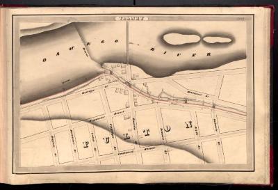 Oswego Canal Survey,  Volney and Fulton