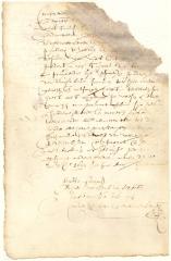 Note of Bout Fransen in favor of Gysbert Bycken for goods received