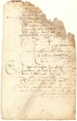 Note of Job Aertsen in favor of Jan Claessen Damen