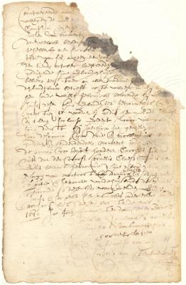 Indenture of Gillis Jansen as farm servant to Cornelis Claessen Swits