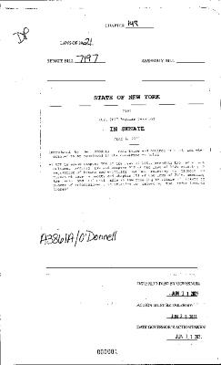 NYS Bill and Veto Jackets: 2021, Chapter 148
