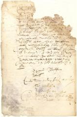 Bond of Thomas Baxter and John Oyen as sureties for John Brant