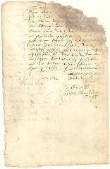 Declaration of corporal Thomas Broen that Dirck Cornelissen took away his hat and nailed it to a post