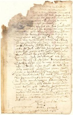 Lease from Barent Dircksen to Bout Fransen of the farm called Walesteyn