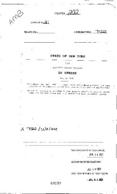NYS Bill and Veto Jackets: 2021, Chapter 202