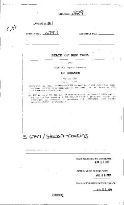 NYS Bill and Veto Jackets: 2021, Chapter 229