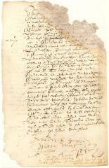 Contract of sale between Hendrick Jansen and Willem Adriaensen of a garden, dwelling house and brewery at Manhattan