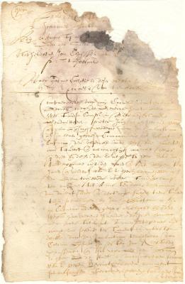 Power of attorney from Pieter Jurgens to Elias de Raet to receive money due the late Lieut. Jan Bartram by the West India Company