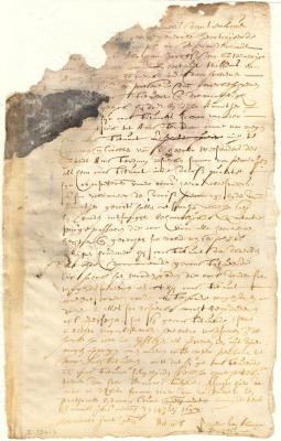 Power of attorney from Abraham Jacobsen to his mother-in-law to receive money from the orphanmasters at Amsterdam