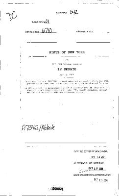 NYS Bill and Veto Jackets: 2021, Chapter 542