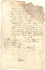 Deposition of Samuel Chandler as to what he heard Hendrick Jansen, the tailor, say about Director Kieft