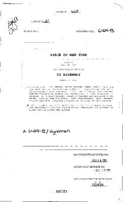 NYS Bill and Veto Jackets: 2021, Chapter 665
