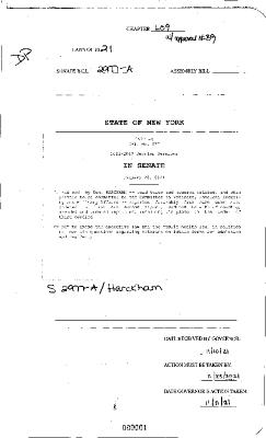 NYS Bill and Veto Jackets: 2021, Chapter 609