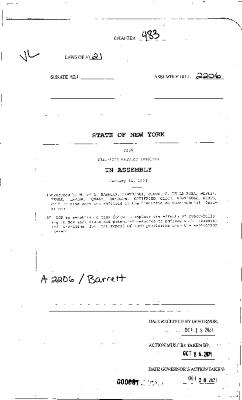 NYS Bill and Veto Jackets: 2021, Chapter 483